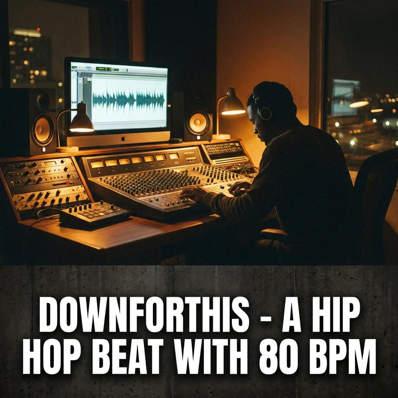 Downforthis - A Hip Hop Beat with 80 BPM