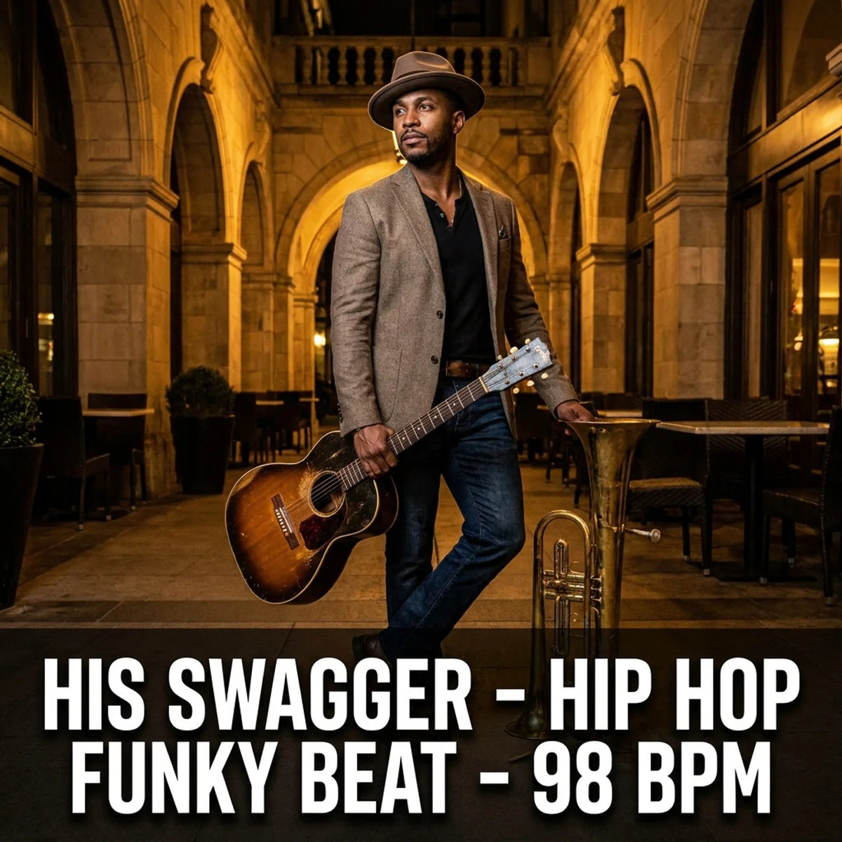 His Swagger - Hip Hop Funky Beat - 98 BPM