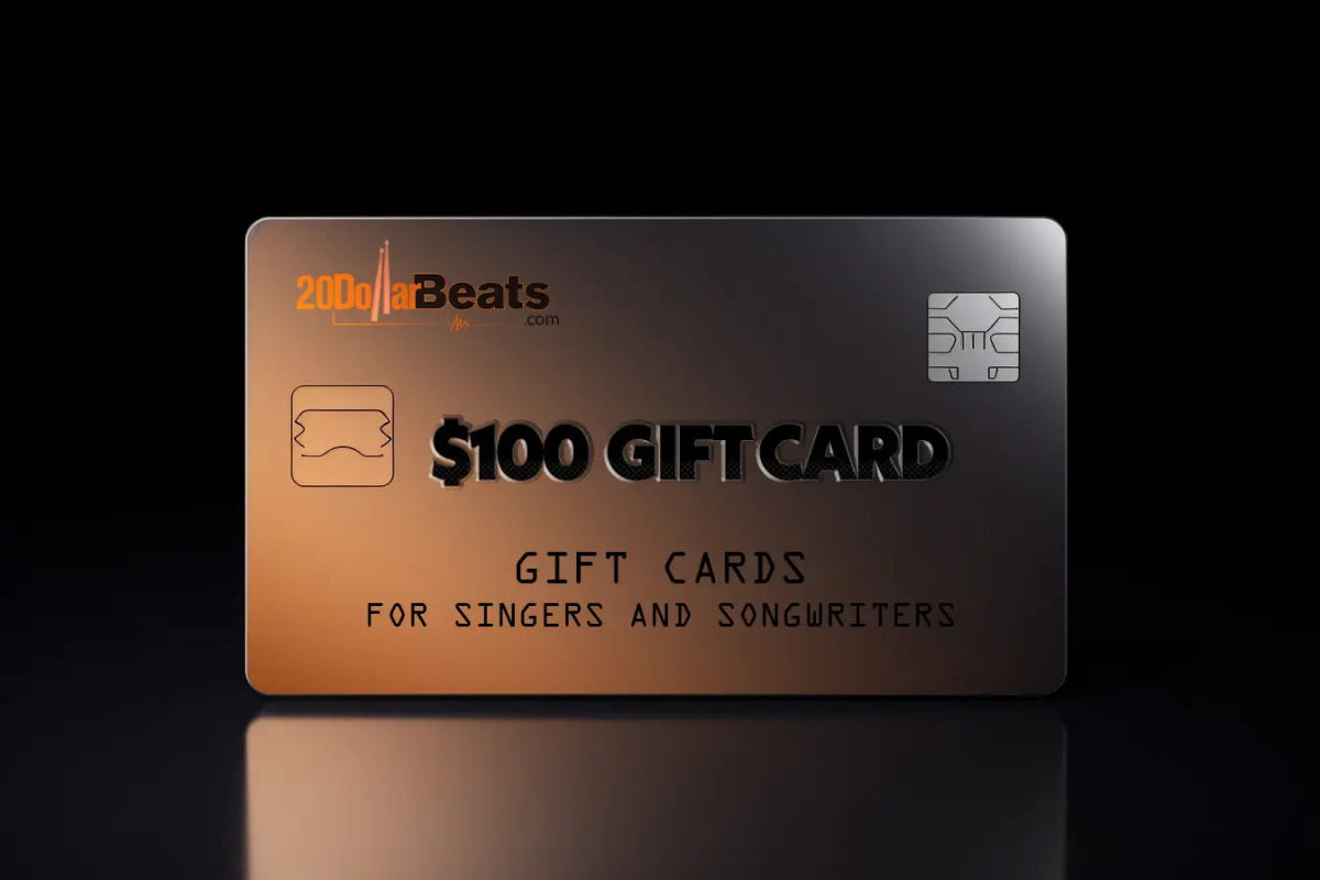 20DollarBeats Gift Cards for Singers and Songwriters! - 20DollarBeats.com