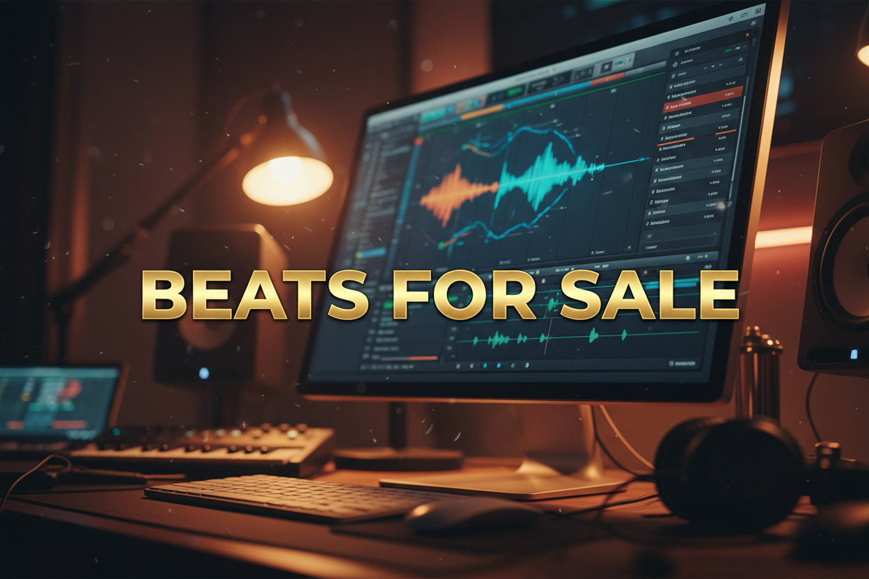 Beats for sale — rap, trap, R&B, and hip hop instrumentals for artists