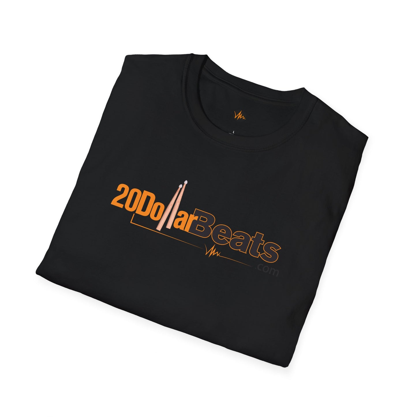 20DB Logo Unisex Softstyle T-Shirt - Support the 20DollarBeats family and wear it proudly!