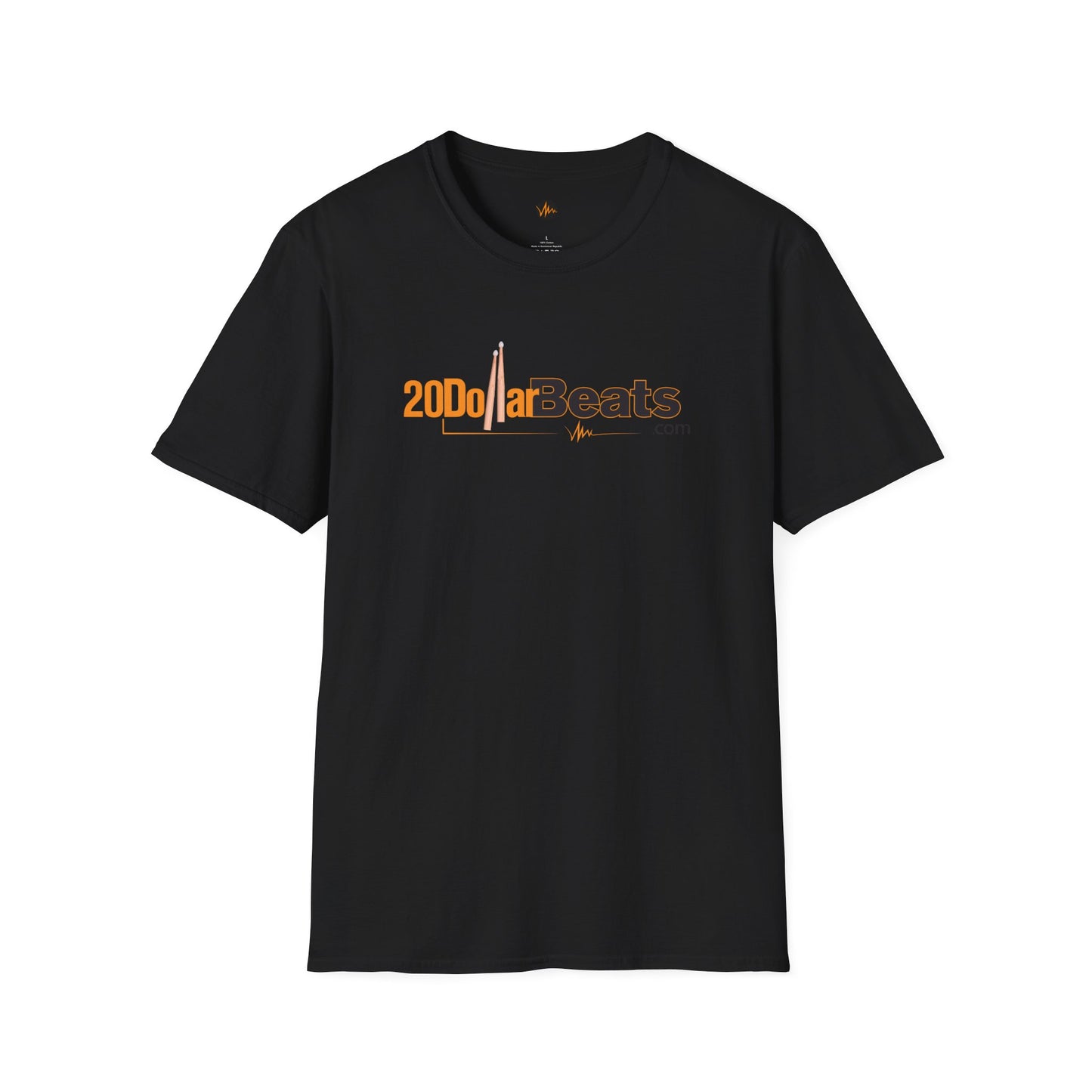 20DB Logo Unisex Softstyle T-Shirt - Support the 20DollarBeats family and wear it proudly!