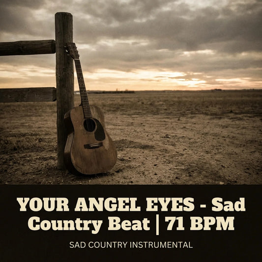 Your Angel Eyes - Sad Country Beat | 71 BPM