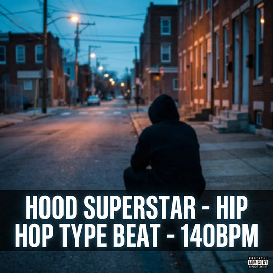 Hood Superstar - Hip Hop Type Beat - 140BPM