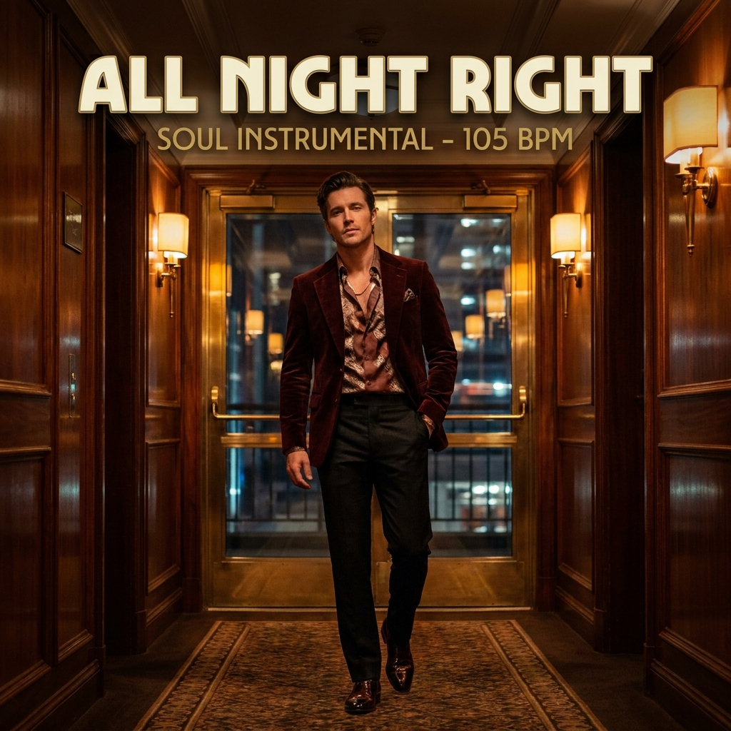 All Night Right - Soul Instrumental - 105 BPM