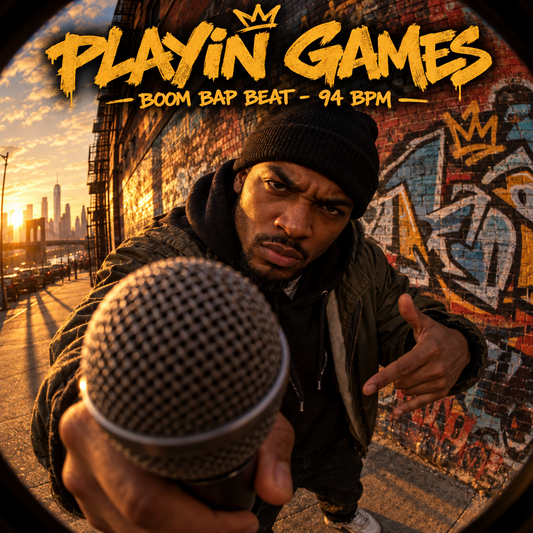 Playin Games - Boom Bap Beat - 94 BPM