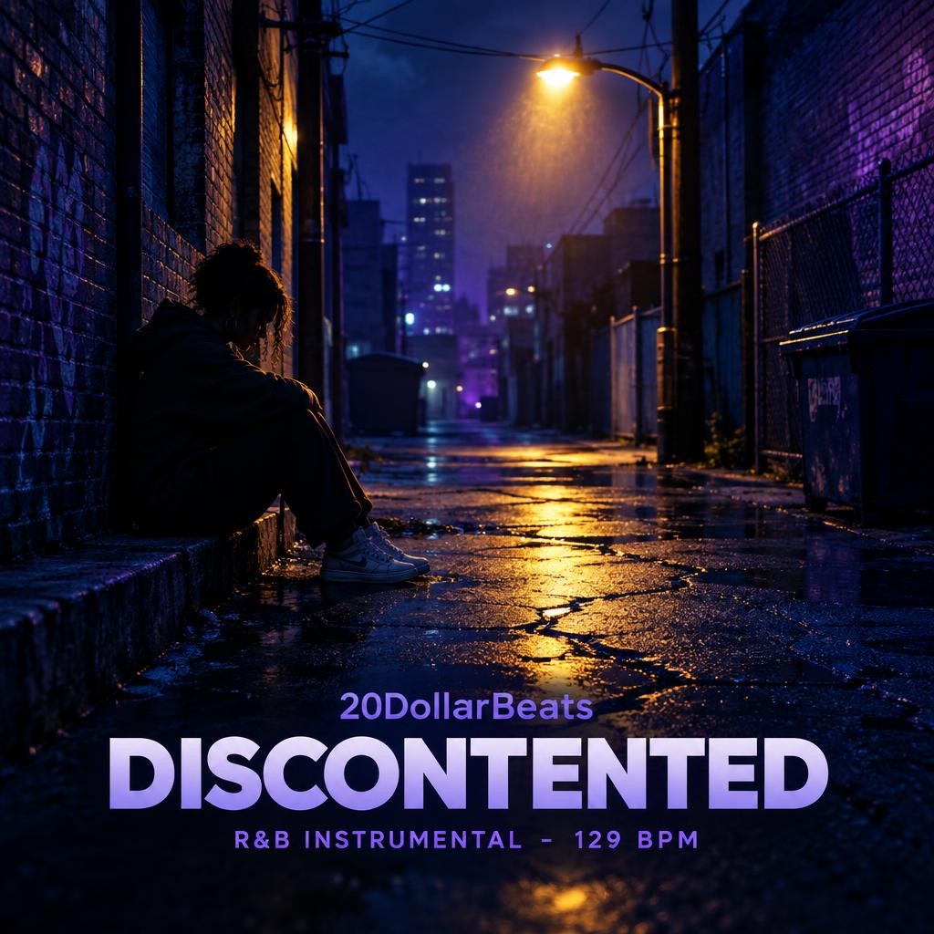 Discontented R&B instrumental cover art
