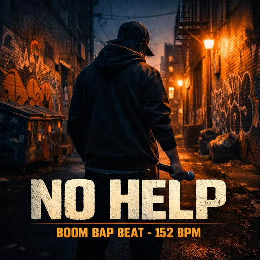 No Help Boom Bap instrumental cover art