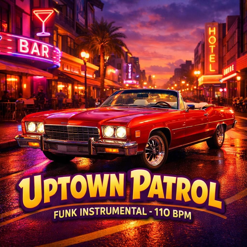 Uptown Patrol Funk instrumental cover art